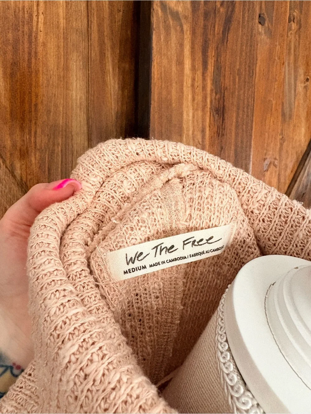 Free People We The Free Tommy Turtleneck Slouchy Sweater in Toasted Almond 🤍✨